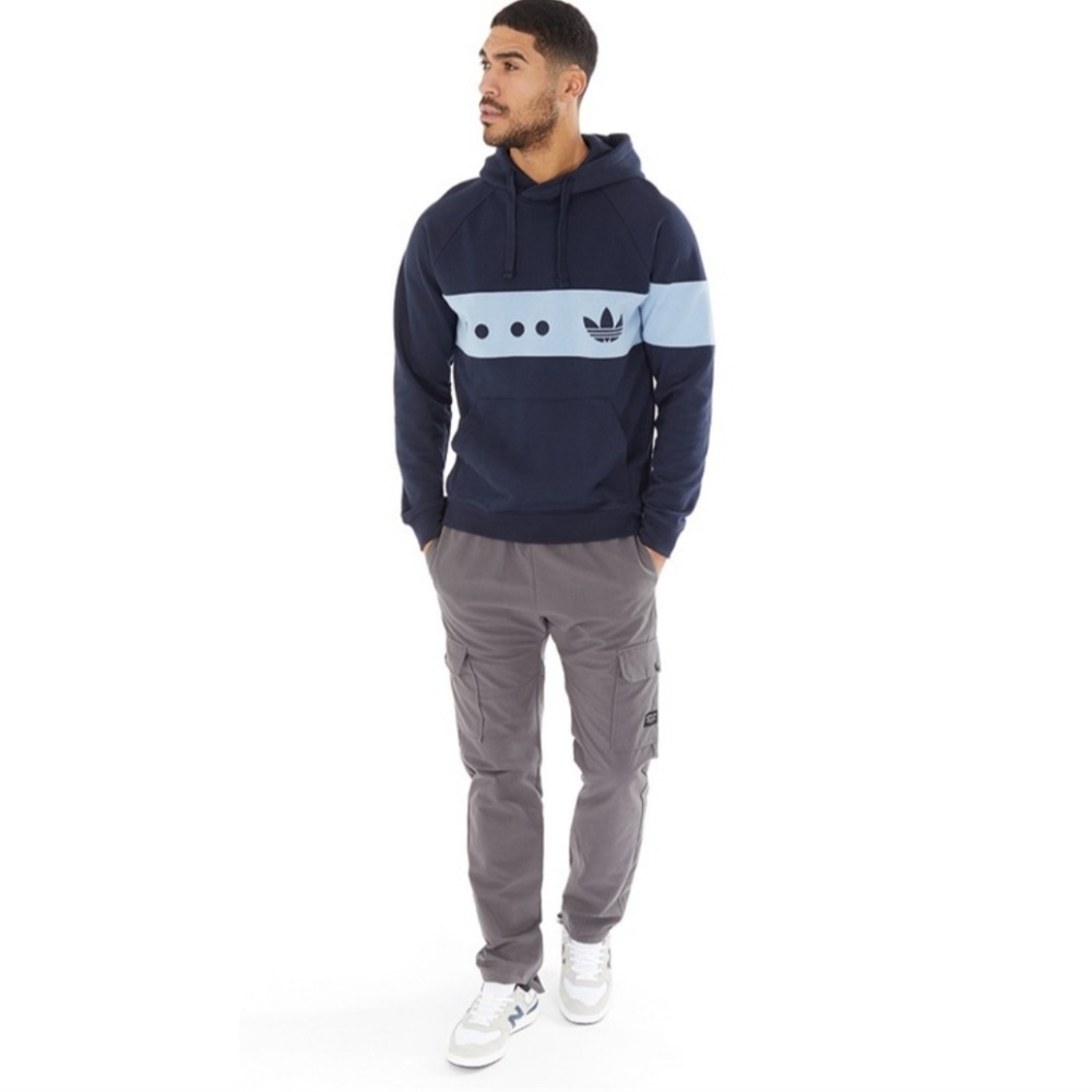 Adidas Rifta City Boy Navy Activewear Streetwear Athletic Hoodie